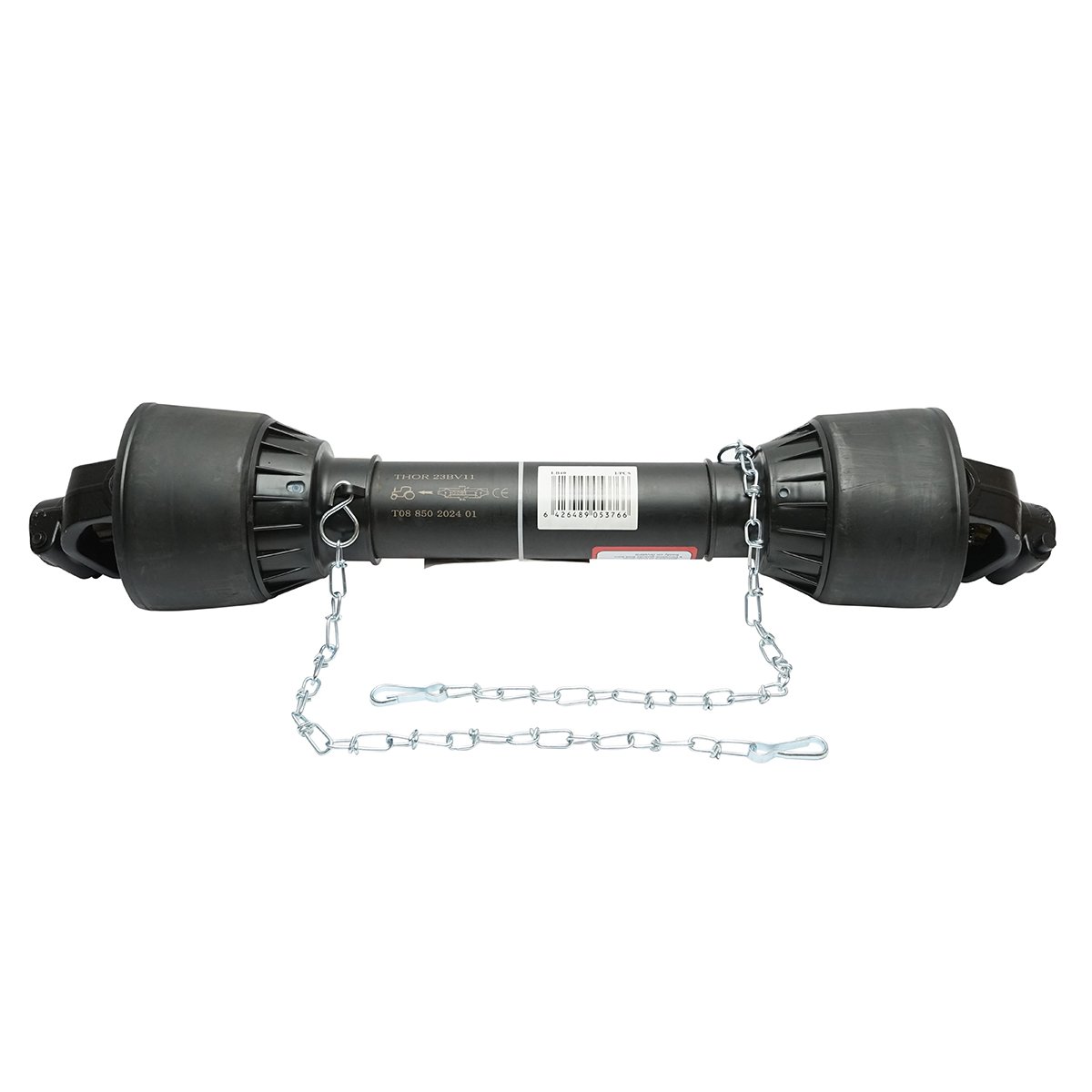 Cardan 850 mm T8 cruce 35x106,5 (teava triunghiulara) 1 3/8 Z=6